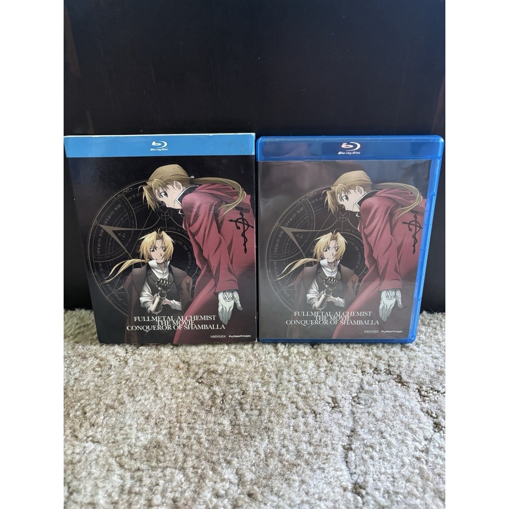 Fullmetal Alchemist The Movie: Conqueror of Shamballa_Bluray_Used_Very Good